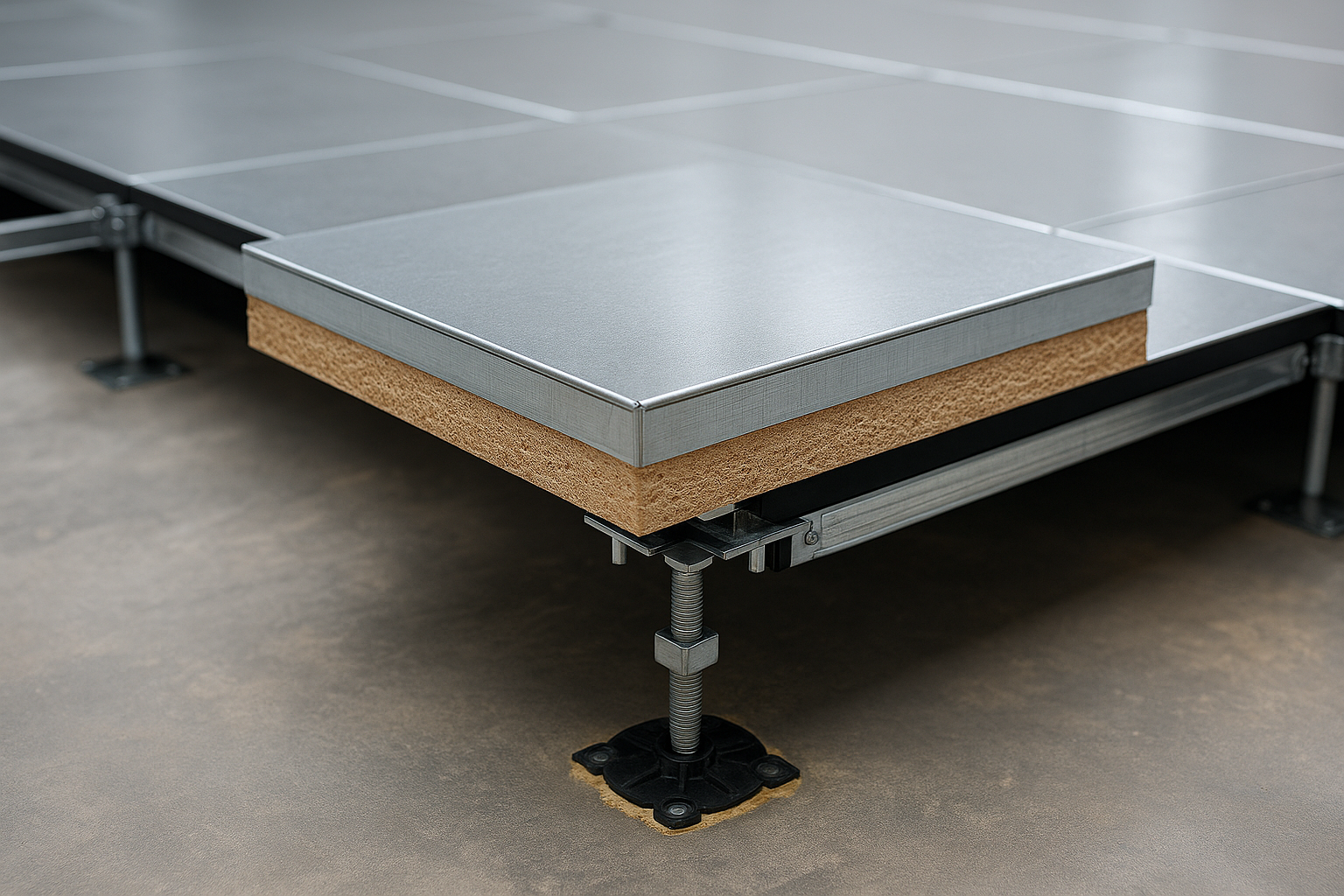 Suelo técnico encapsulado en acero galvanizado Smart Floors