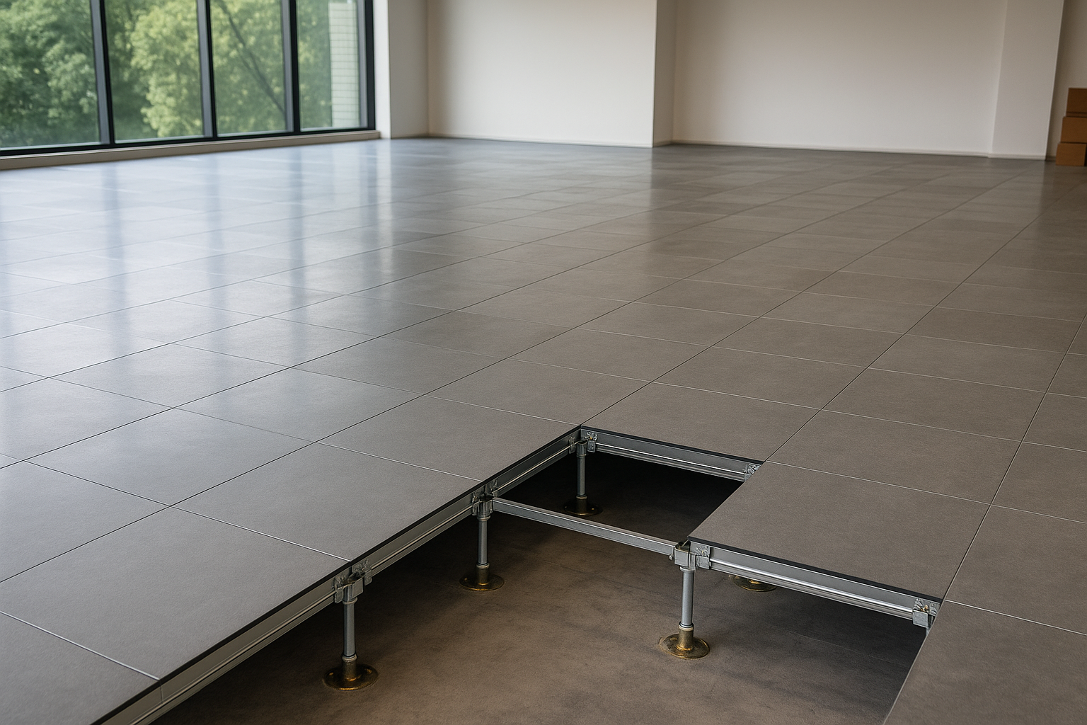 Suelo técnico de núcleo de sulfato cálcico Smart Floors